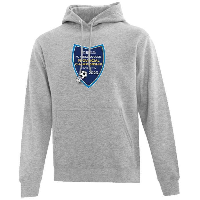 1A Girls Soccer Hoodie - Athletic Heather