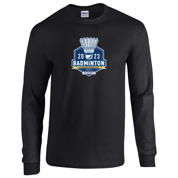 Badminton Long Sleeve Tee - Black