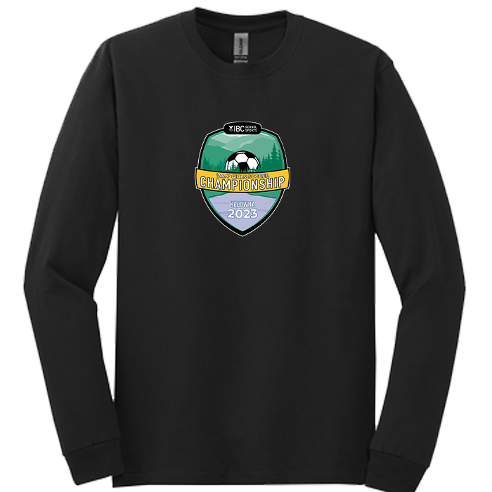 3A Girls Soccer Long Sleeve Tee - Black
