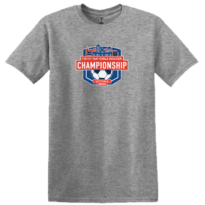 2A Girls Soccer Short Sleeve Tee - Graphite Heather