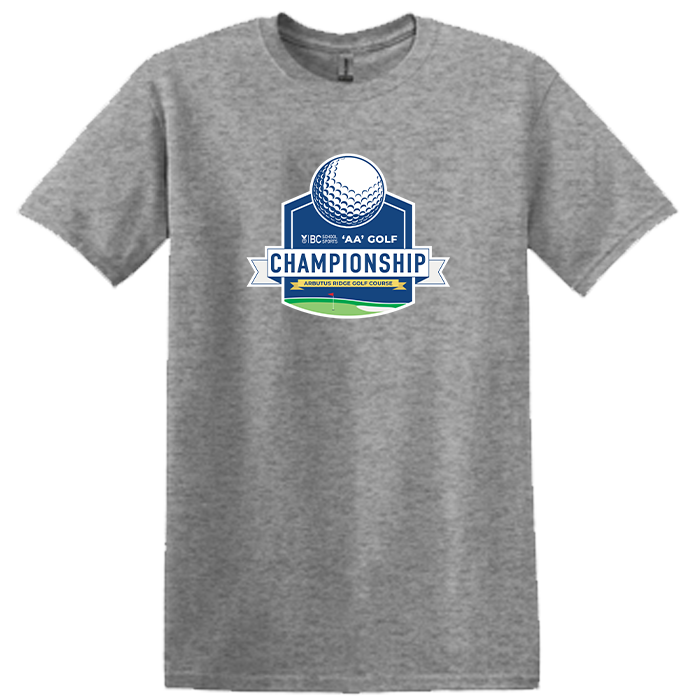2A Golf Short Sleeve Tee - Graphite Heather