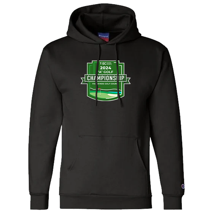 2024 1A Golf Champion Hoodie - Black