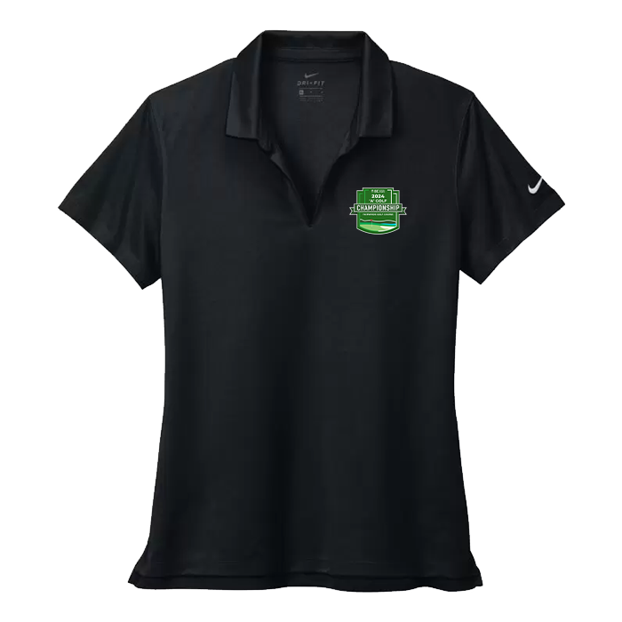 2024 1A Golf Ladies Nike Polo - Black