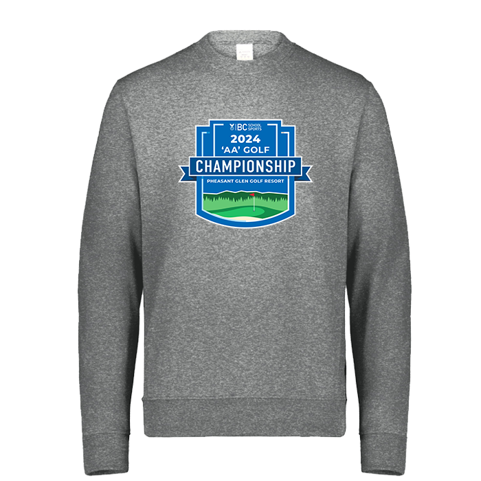 2024 2A Golf Crewneck - Platinum Heather
