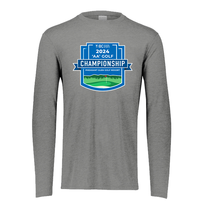 2024 2A Golf Long Sleeve - Grey Heather