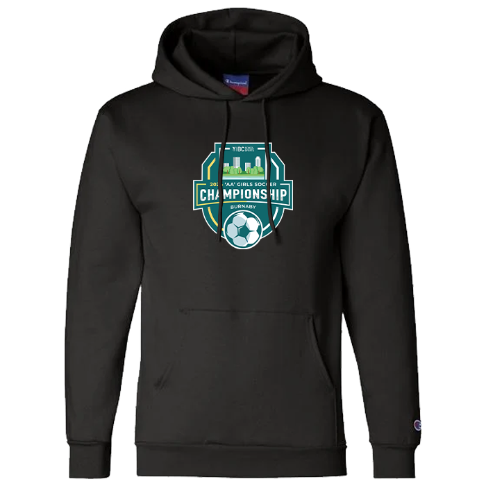 2024 2A Girls Soccer Champion Hoodie - Black