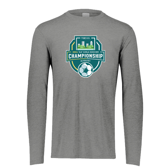2024 2A Girls Soccer Long Sleeve - Grey Heather
