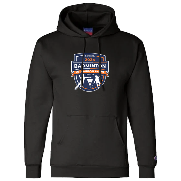 2024 Badminton Champion Hoodie - Black