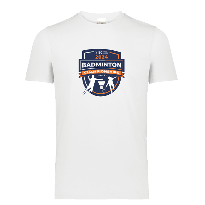 2024 Badminton Short Sleeve - White