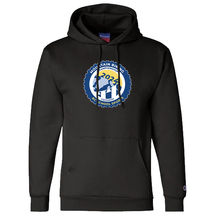 2024 Mountain Biking Champion Hoodie - Black