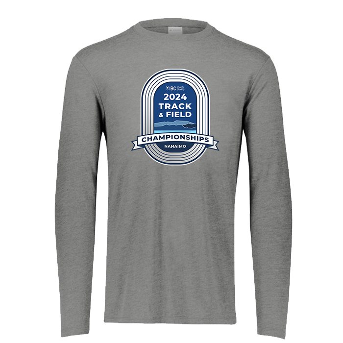 2024 Track & Field Long Sleeve - Grey Heather