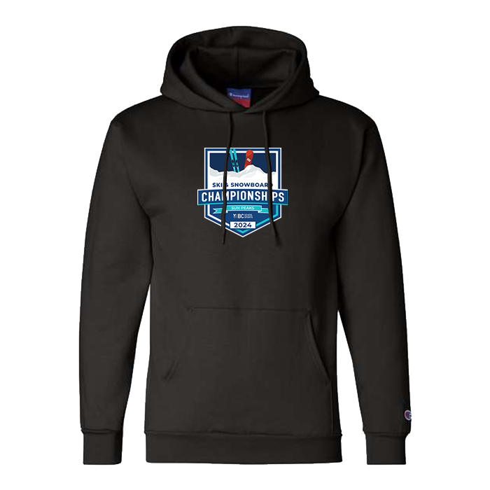 2024 Ski & Snowboarding Champion Hoodie - Black