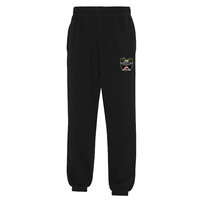 2024 Wrestling Sweatpants - Black