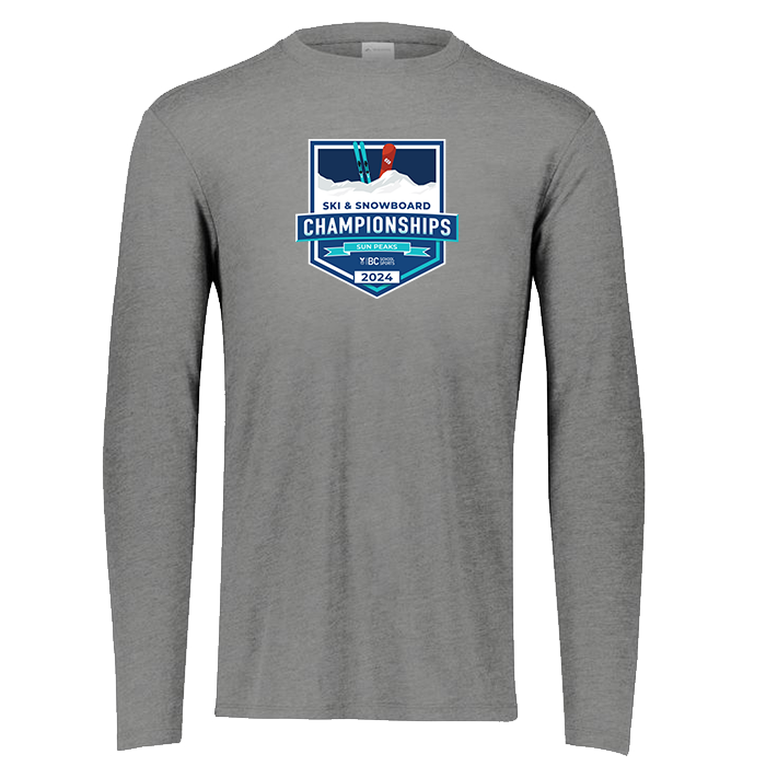 2024 Ski & Snowboarding Long Sleeve - Grey Heather