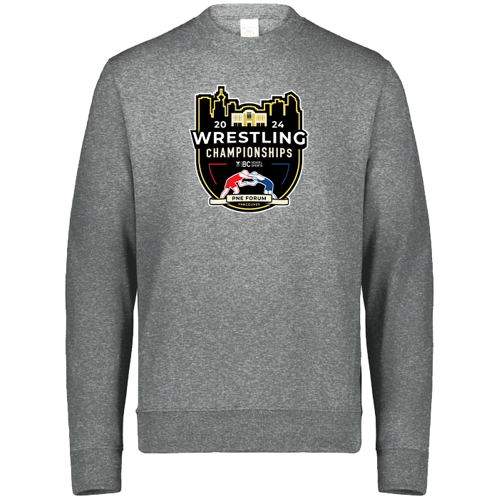 2024 Wrestling Crewneck - Platinum Heather
