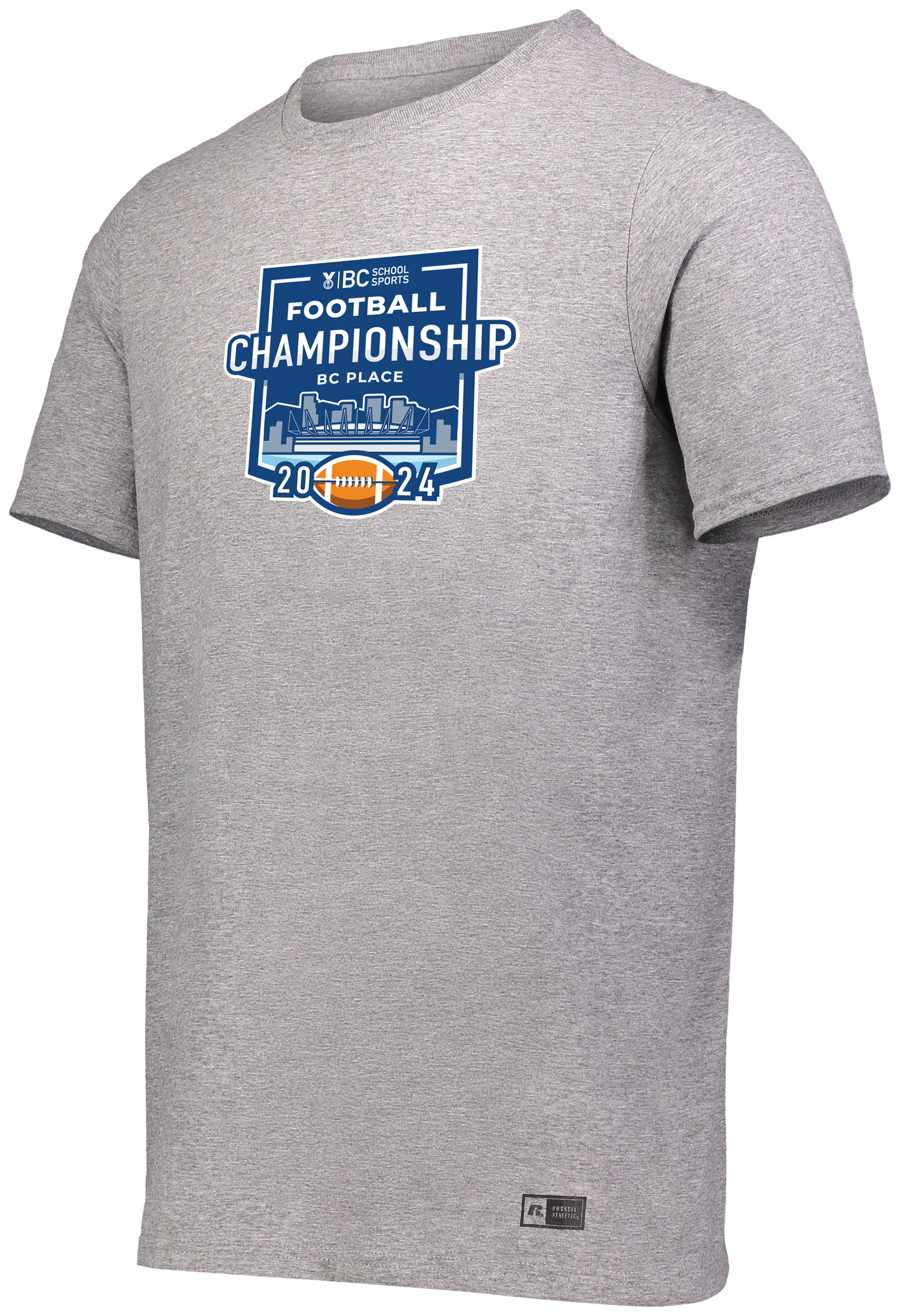BCSS Football 2024 Short Sleeve - Light Grey