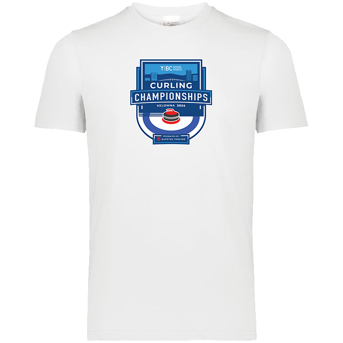 2024 Curling Short Sleeve - White