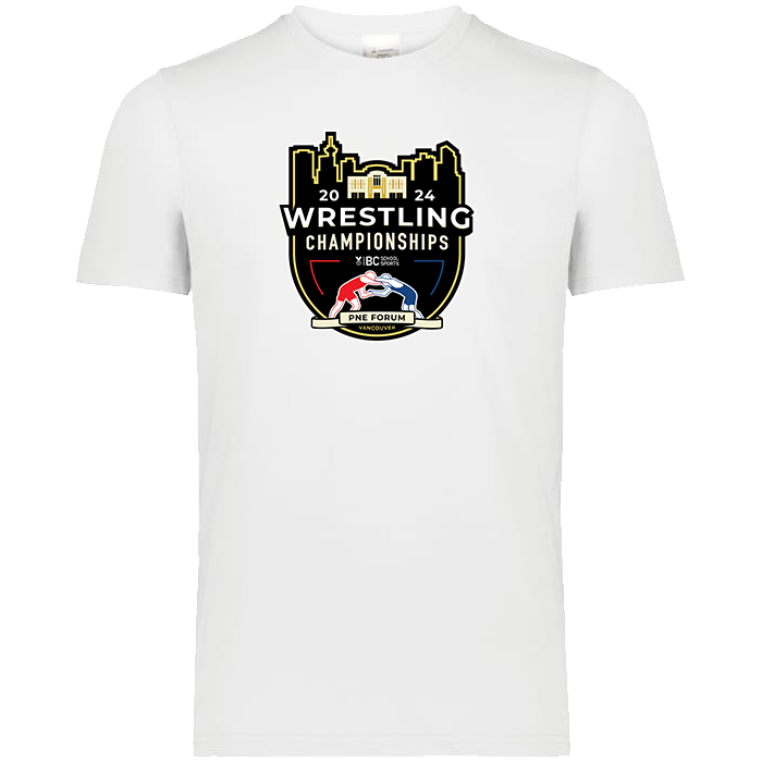 2024 Wrestling Short Sleeve - White