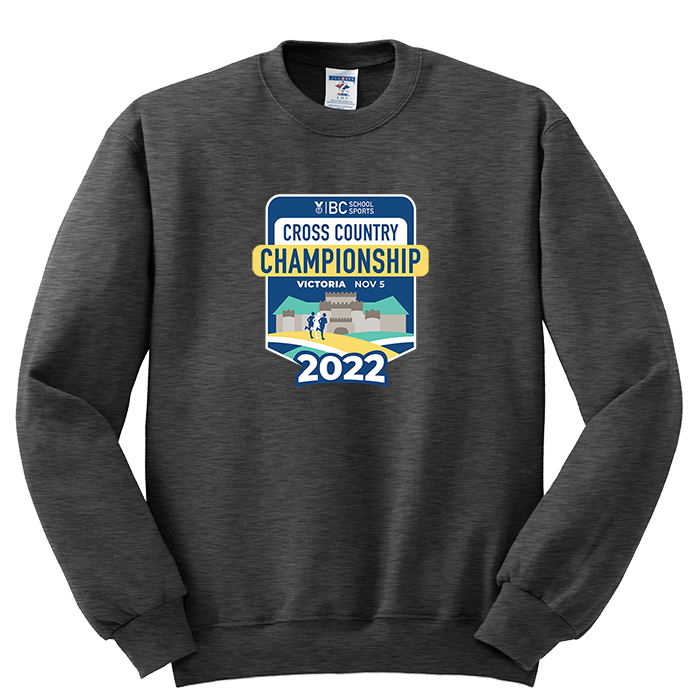2022 XC Crewneck - Black Heather