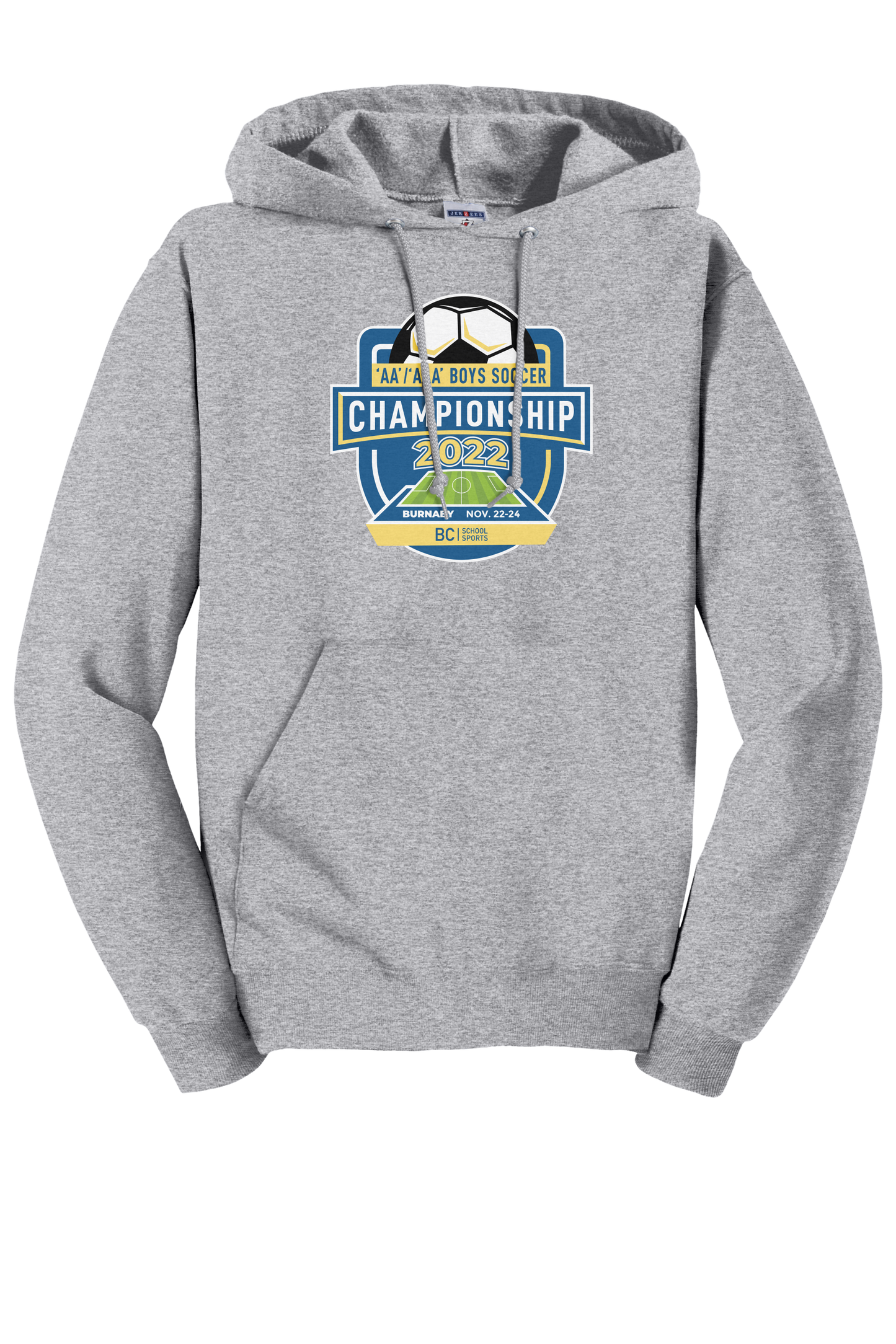 'AA/AAA' Soccer Hoodie - Athletic Heather