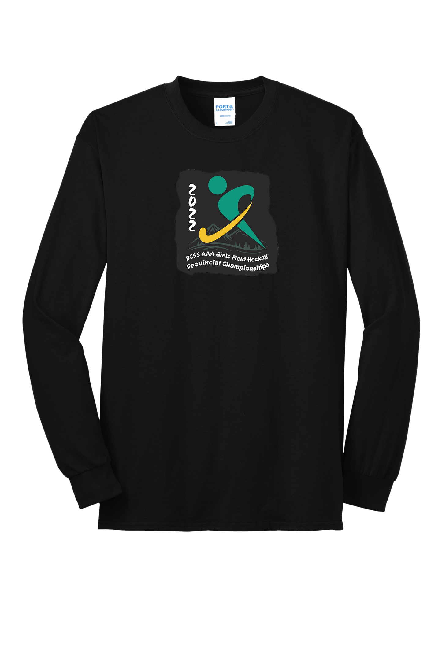 AAA Field Hockey Long Sleeve Tee - Black
