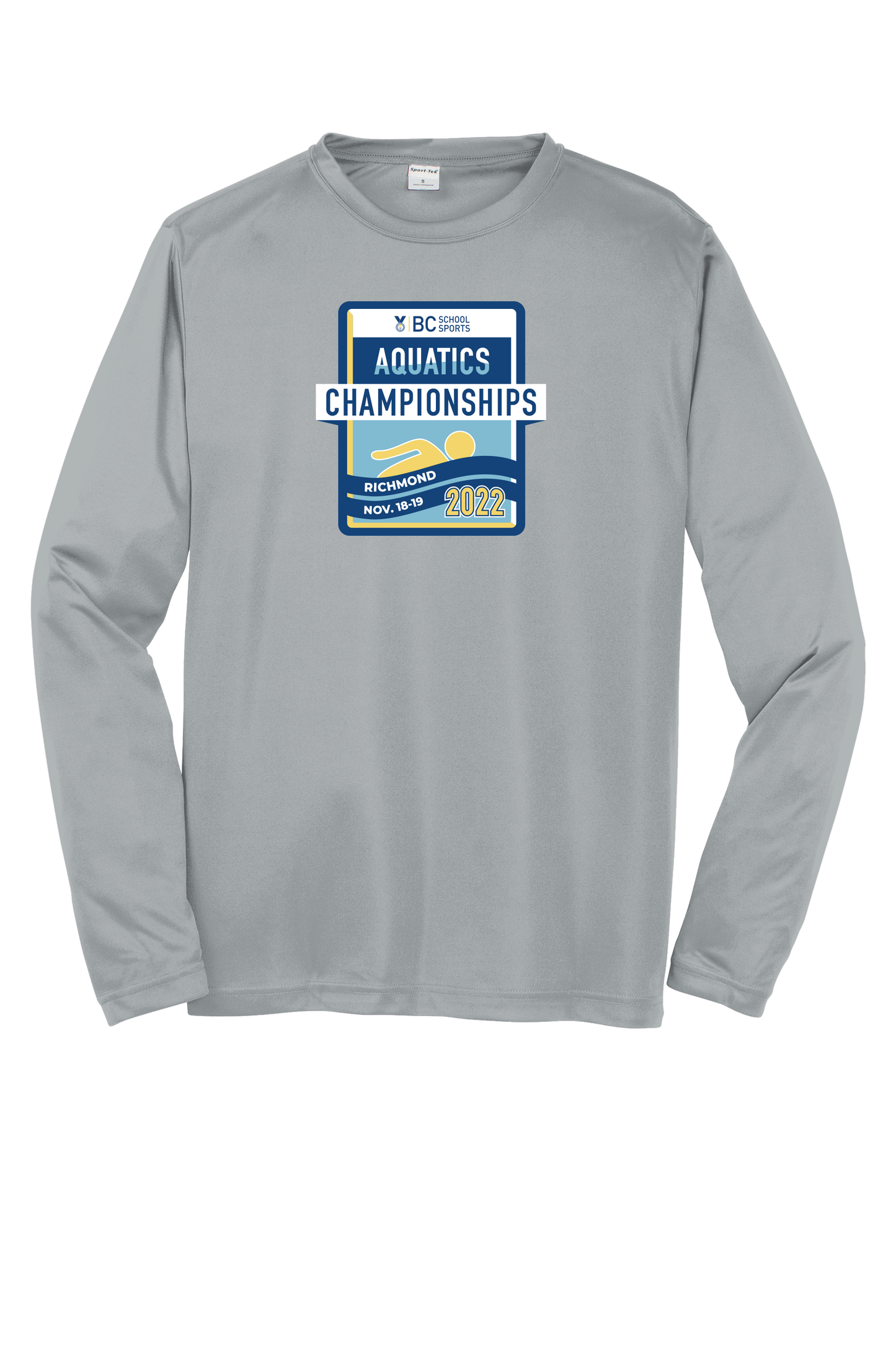 Aquatics Performance Long Sleeve Tee - Silver