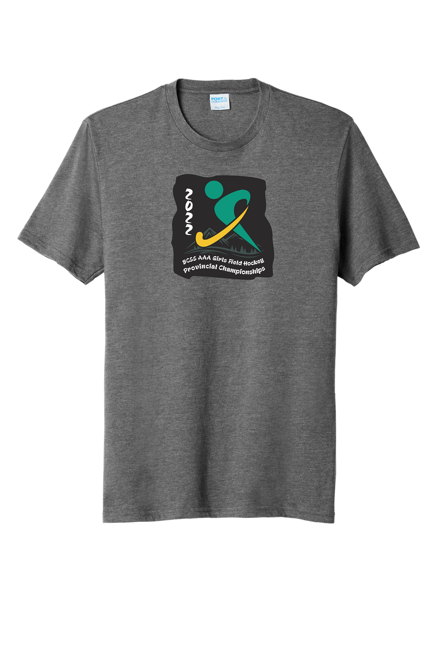 AAA Field Hockey Short Sleeve Tee - Graphite Heather