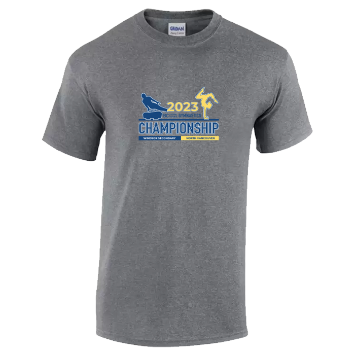 Gymnastics Short Sleeve Tee - Graphite Heather