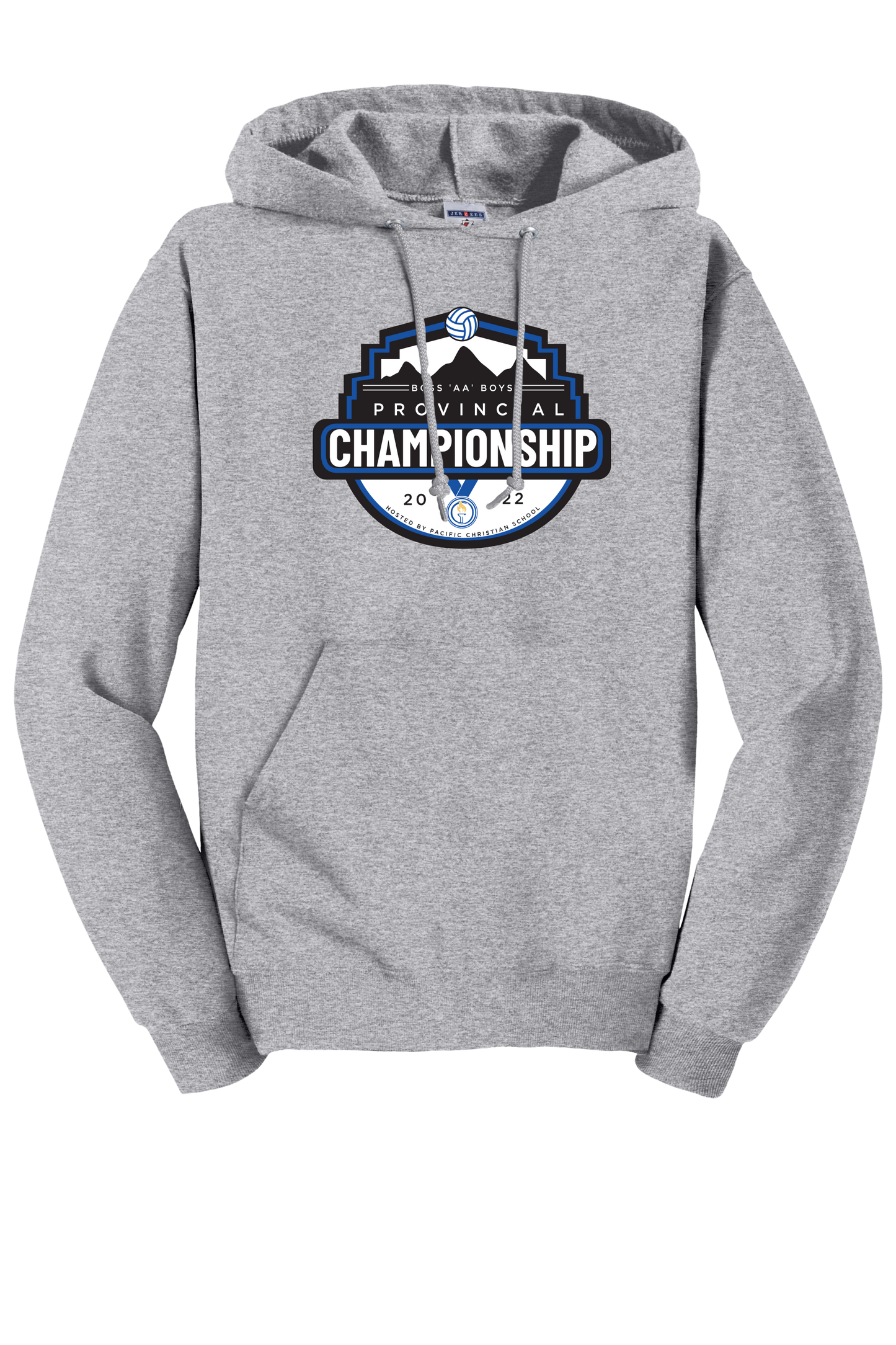 'AA' Boys Volleyball Hoodie - Athletic Heather