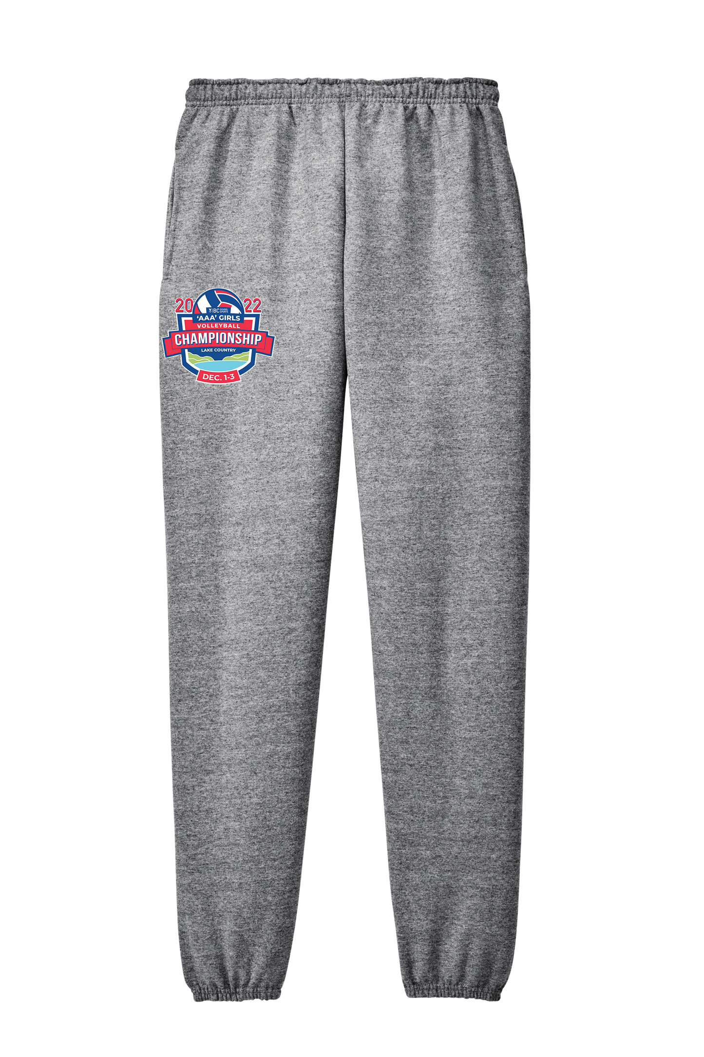 'AAA' Girls Volleyball Sweats - Athletic Heather