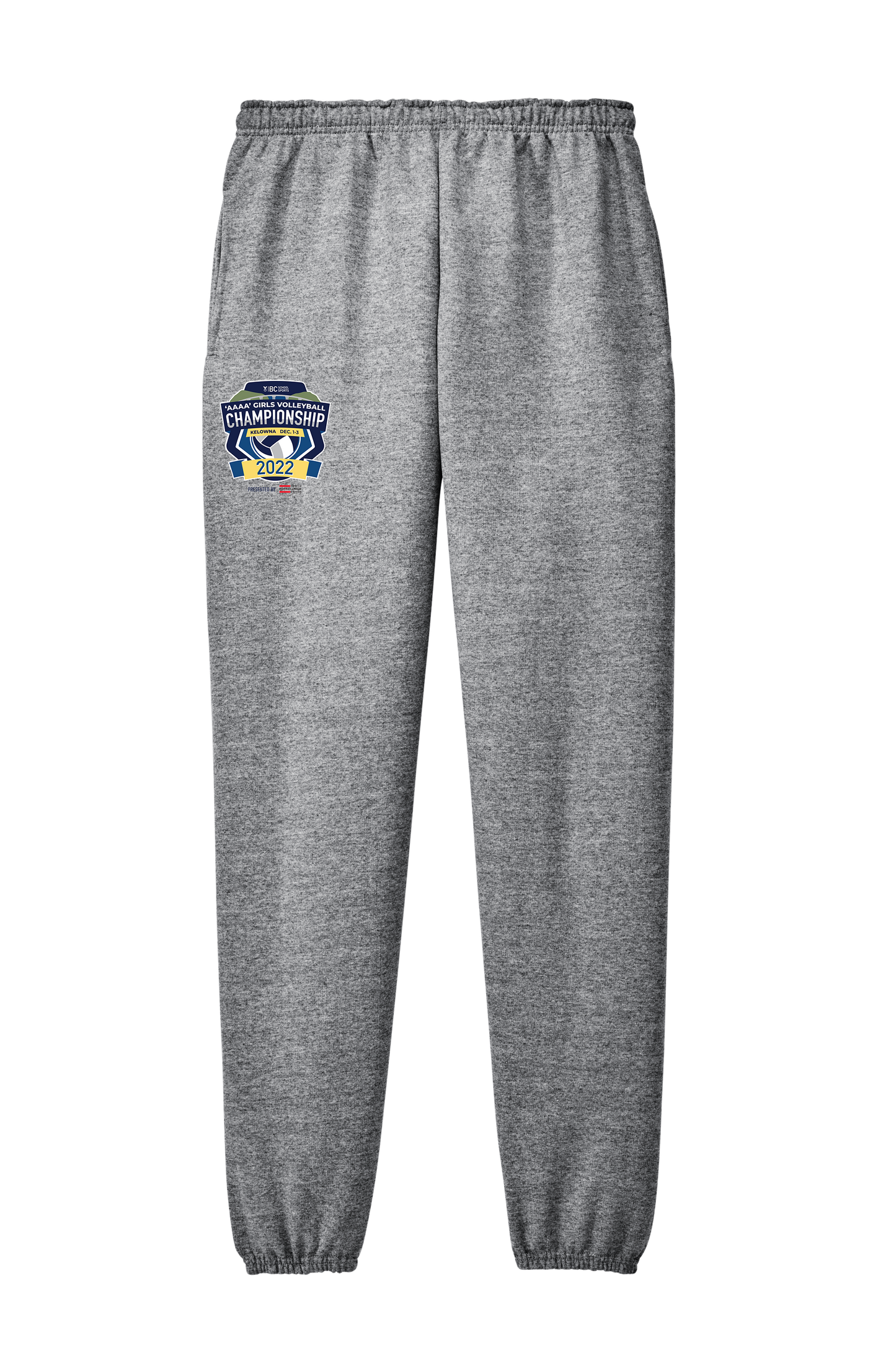 'AAAA' Girls Volleyball Sweats - Athletic Heather