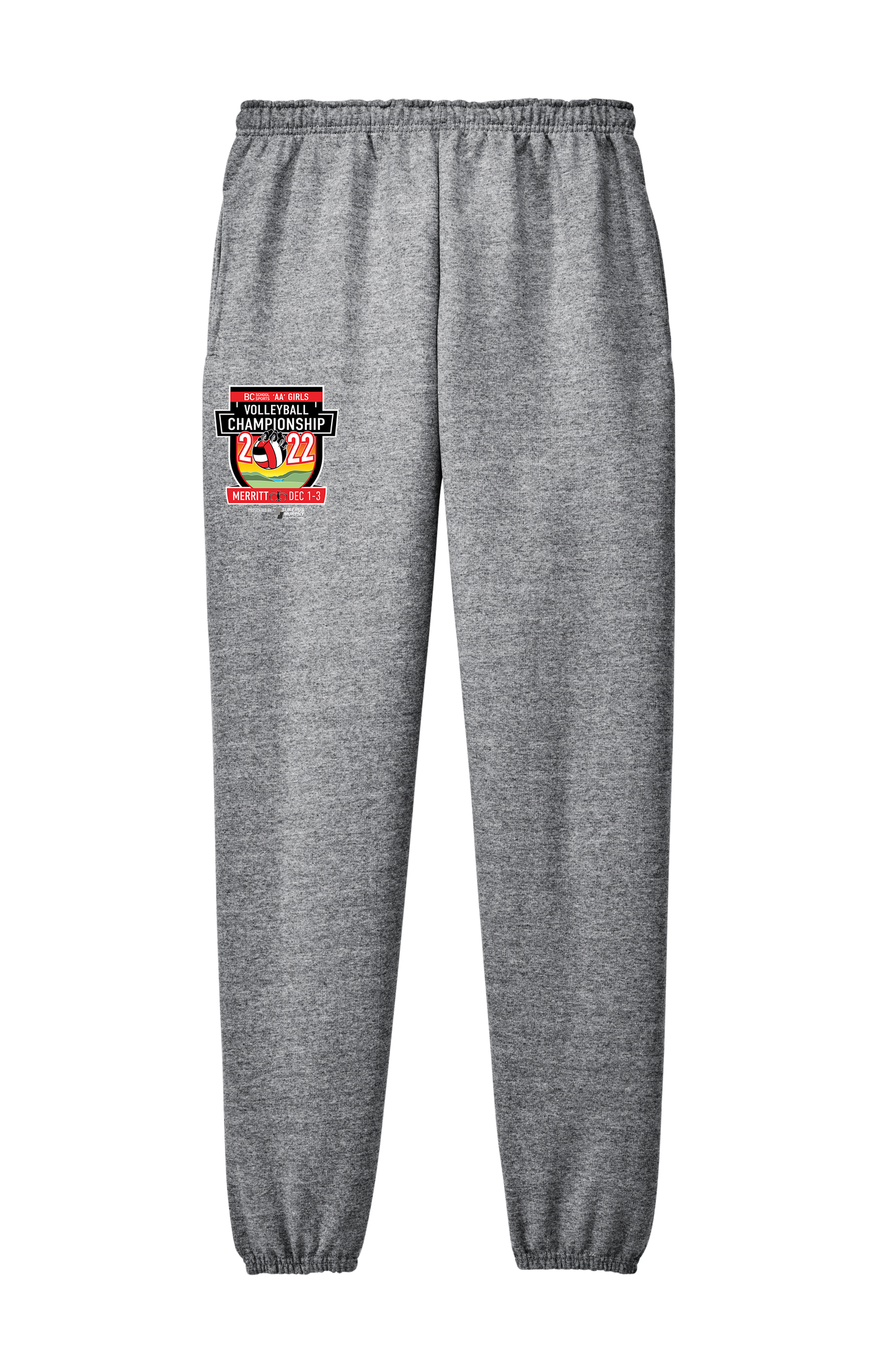 'AA' Girls Volleyball Sweats - Athletic Heather