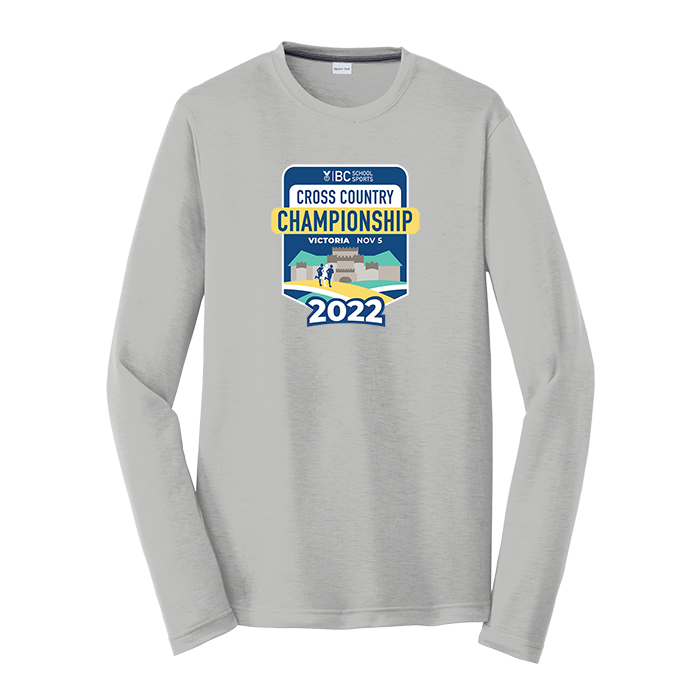 2022 XC Performance Long Sleeve Tee - Silver
