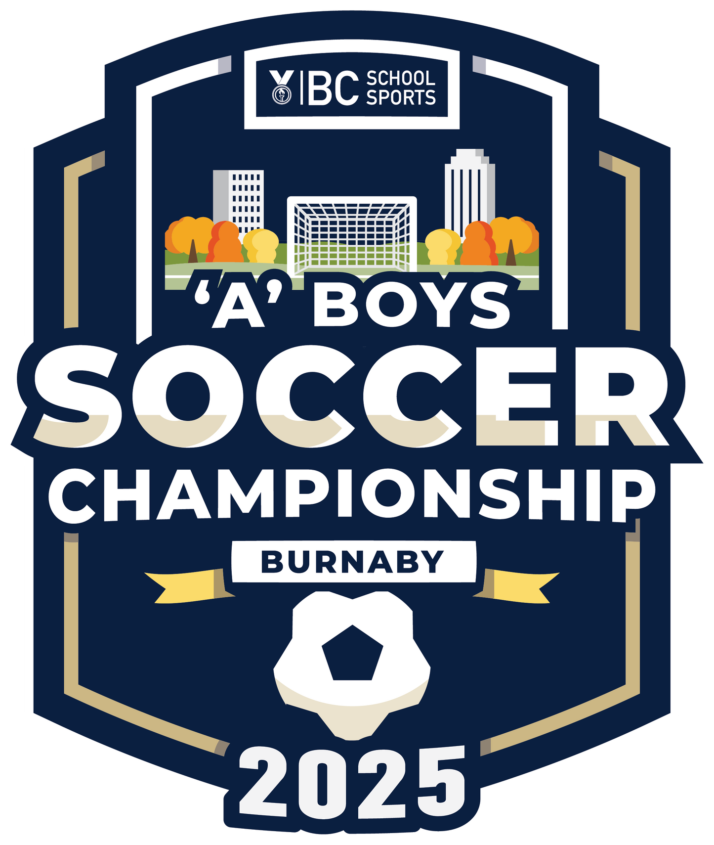 Pin- 1A Boys Soccer 2025 - Lapel Pin