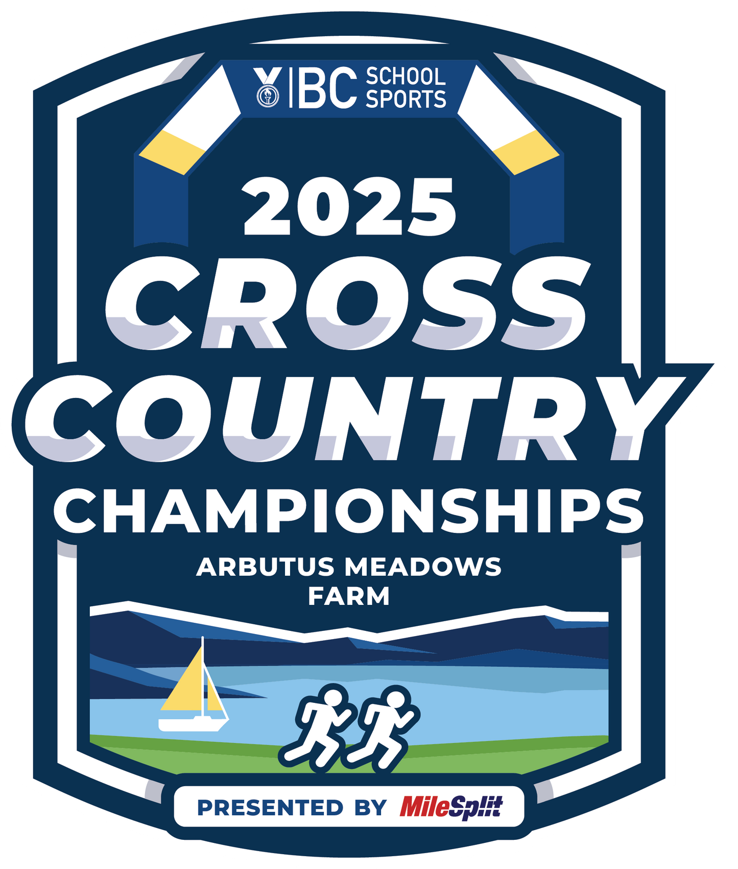 Pin - BCSS Cross Country 2025 - Lapel Pin