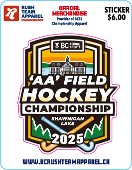 Sticker- BCSS 2A Field Hockey 2025 - Dye Cut