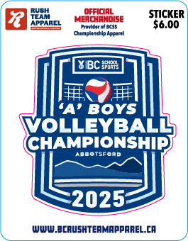 Sticker - BCSS 1A Boys Volleyball 2025 - Die Cut