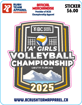 Sticker - BCSS 1A Girls Volleyball 2025 - Die Cut