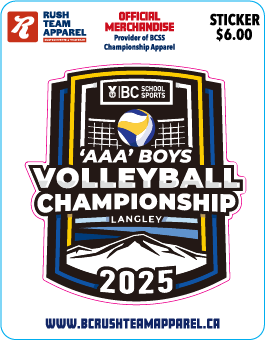 Sticker - BCSS 3A Boys Volleyball 2025 - Die Cut