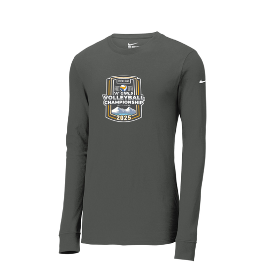 Nike Dri-FIT Long Sleeve - BCSS 1A Girls Volleyball 2025 - Anthracite