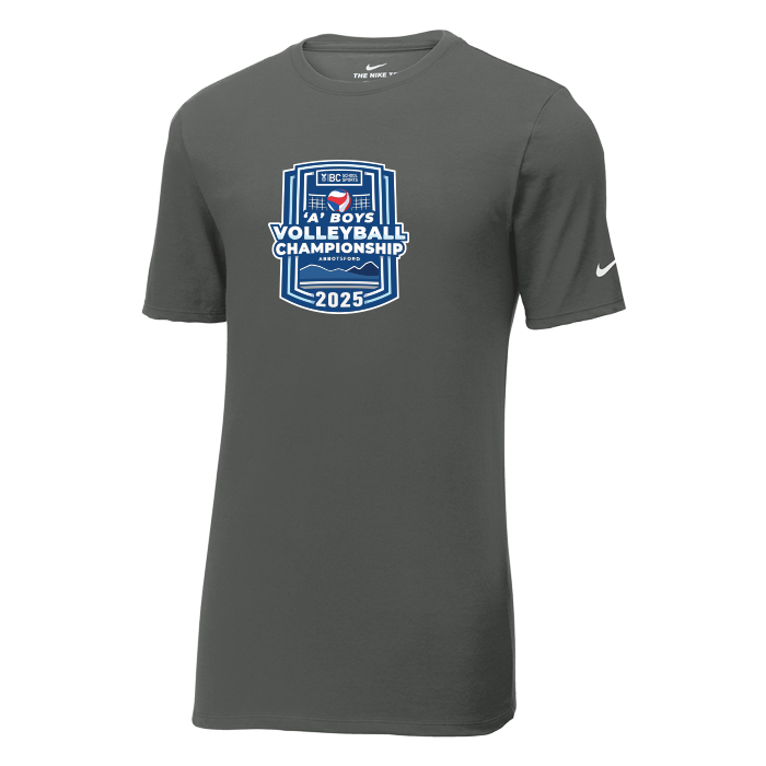 Nike Dri-FIT Cotton/Poly Tee - BCSS 1A Boys Volleyball 2025 - Anthracite