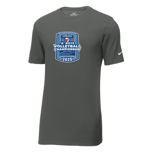 Nike Dri-FIT Cotton/Poly Tee - BCSS 1A Boys Volleyball 2025 - Anthracite