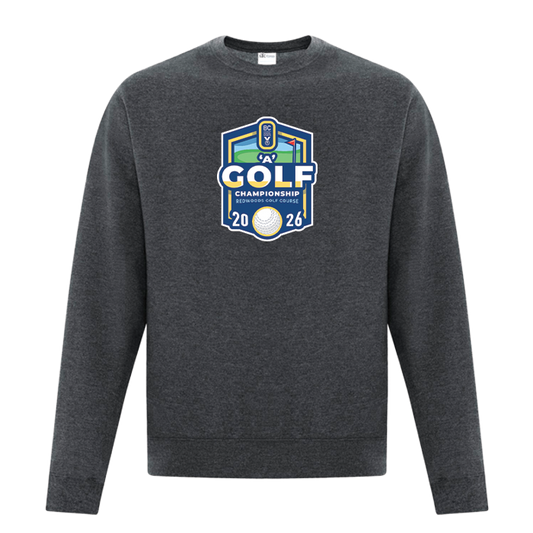 Crewneck - BCSS 1A Golf 2026 - Dark Heather Grey