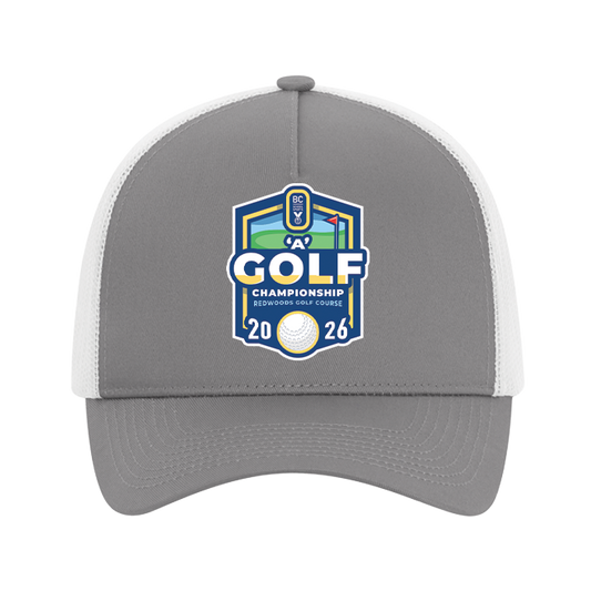 Trucker Hat - BCSS 1A Golf 2026 - Grey/Black