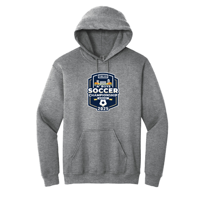 Fleece Hoody- BCSS 1A Boys Soccer 2025 - Platinum Heather