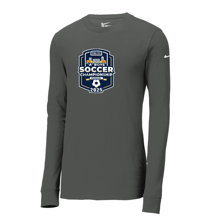 Nike Dri-Fit Long Sleeve - BCSS 1A Boys Soccer 2025 - Anthracite