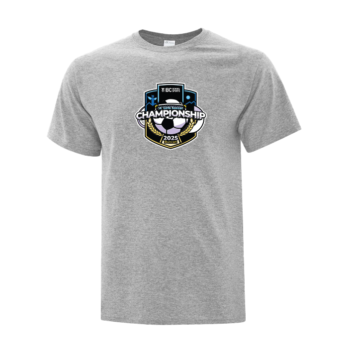 BCSS 1A Girls Soccer 2025 Short Sleeve - Light Grey