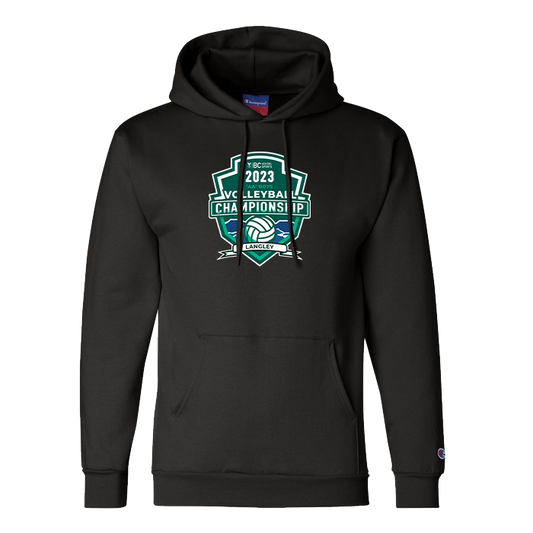 2023 2A Boys Volleyball Champion Hoodie - Black