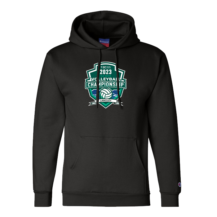 2023 2A Boys Volleyball Champion Hoodie - Black