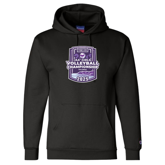 Champion Hoodie - BCSS 2A Girls Volleyball 2025 - Black